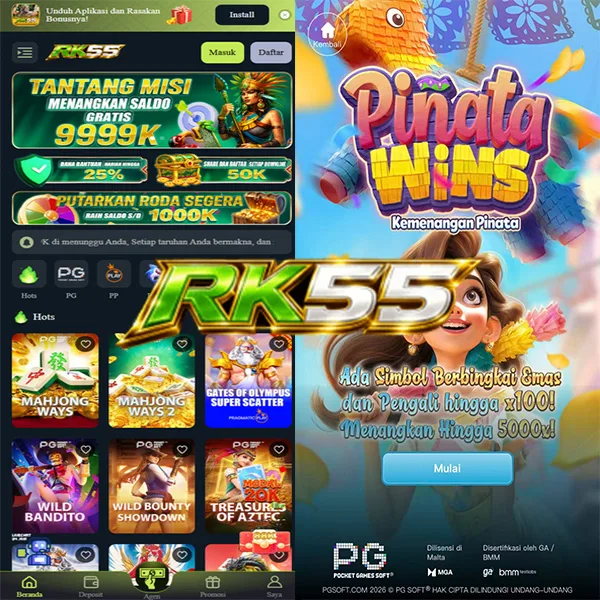 RK55 Bonus Member Baru 100%